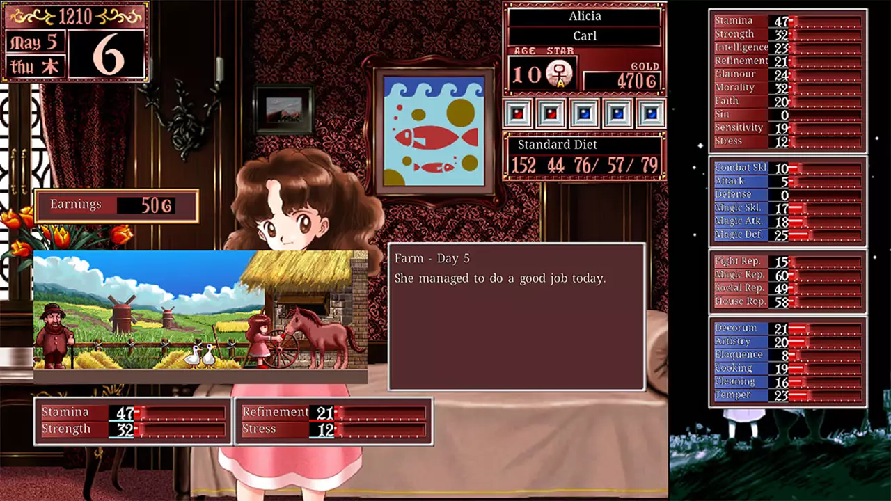 美少女梦工厂 2：韶华再续-Princess Maker 2 Regeneration-游戏截图-好玩游戏库