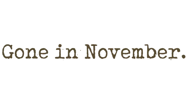 在十一月离去 | Gone In November LOGO