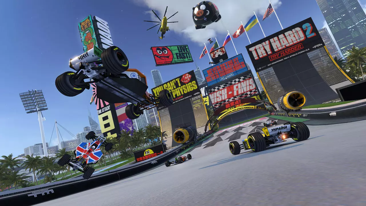 赛道狂飙：涡轮-TrackMania Turbo-游戏截图-好玩游戏库