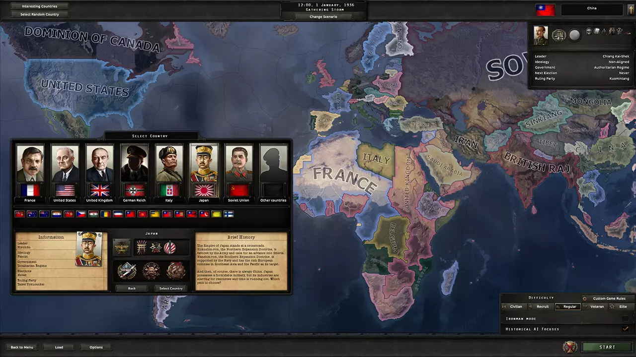钢铁雄心 4-Hearts of Iron IV-游戏截图-好玩游戏库
