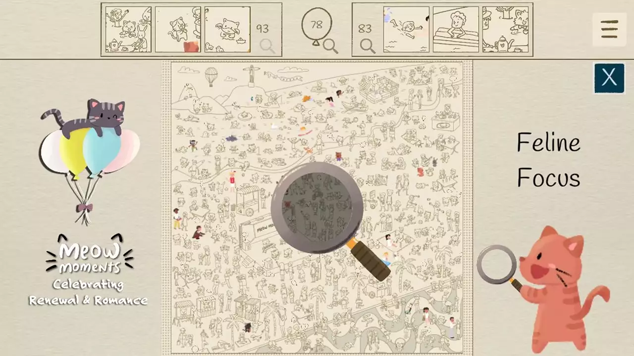 喵喵时刻：庆祝新生与浪漫-Meow Moments: Celebrating Renewal & Romance-游戏截图-好玩游戏库