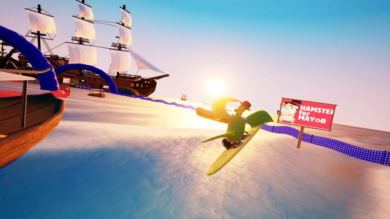 雪板冲刺-Slopecrashers-游戏截图-好玩游戏库