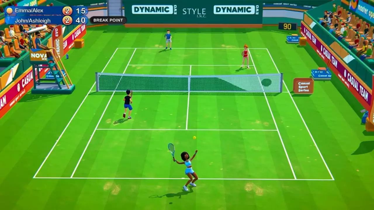 休闲运动系列：网球-Casual Sport Series: Tennis-游戏截图-好玩游戏库