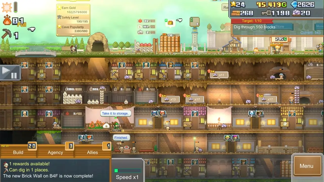 洞窟冒险团物语-Cavern Adventurers-游戏截图-好玩游戏库