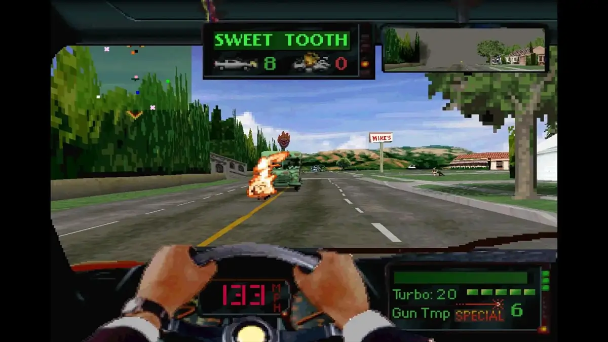 烈火战车 重制版-Twisted Metal-游戏截图-好玩游戏库