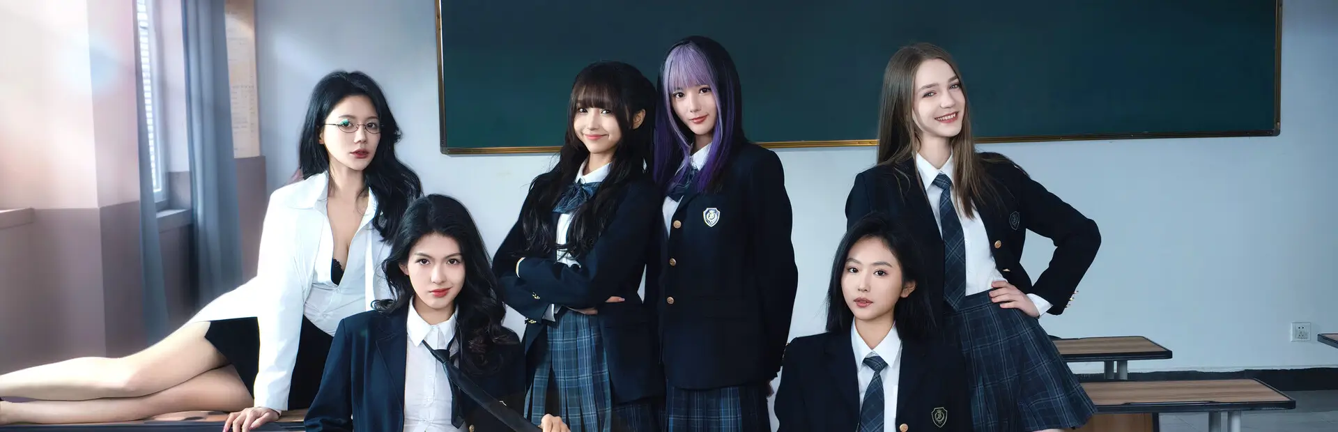 美女,请别影响我学习