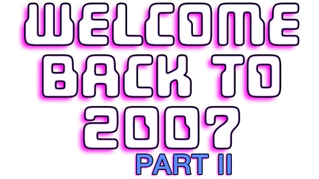 欢迎回到 2007 2 | Welcome Back to 2007 2 LOGO