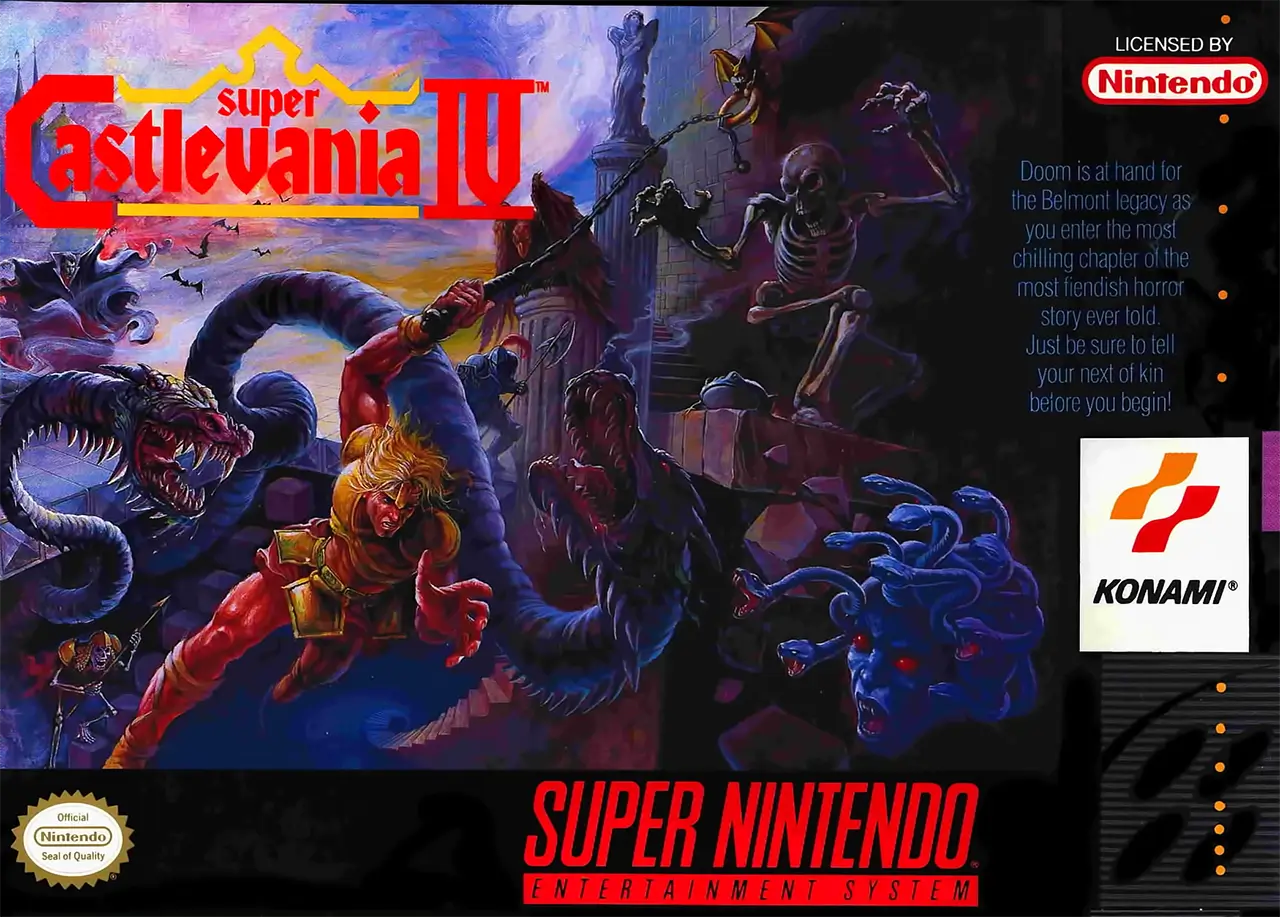 超级恶魔城 4-Super Castlevania IV-游戏截图-好玩游戏库