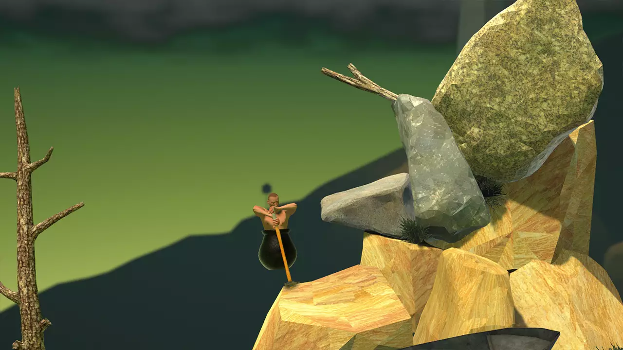 和班尼特福迪一起攻克难关-Getting Over It with Bennett Foddy-游戏截图-好玩游戏库