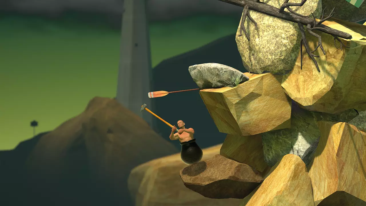 和班尼特福迪一起攻克难关-Getting Over It with Bennett Foddy-游戏截图-好玩游戏库