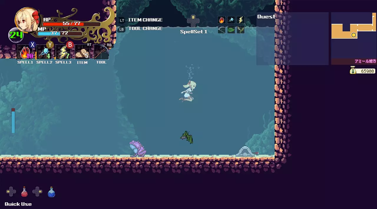 魔法少女的奇境探险-Witchroid Vania: A Magical Girl’s Fantastical Adventures-游戏截图-好玩游戏库