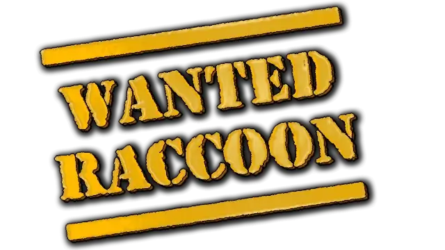 被通缉的浣熊 | Wanted Raccoon LOGO