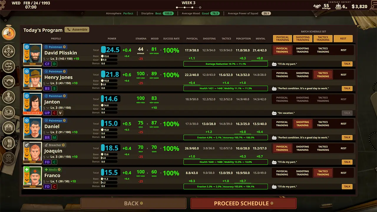 私人军事经理：战术自动战斗-Private Military Manager: Tactical Auto Battler-游戏截图-好玩游戏库