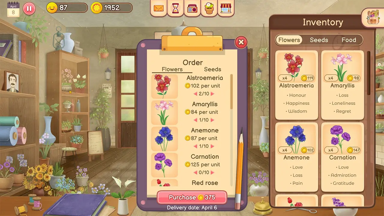 花子的花屋-Hanako's flower shop-游戏截图-好玩游戏库