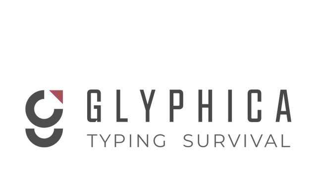 Glyphica：打字生存 | Glyphica: Typing Survival LOGO