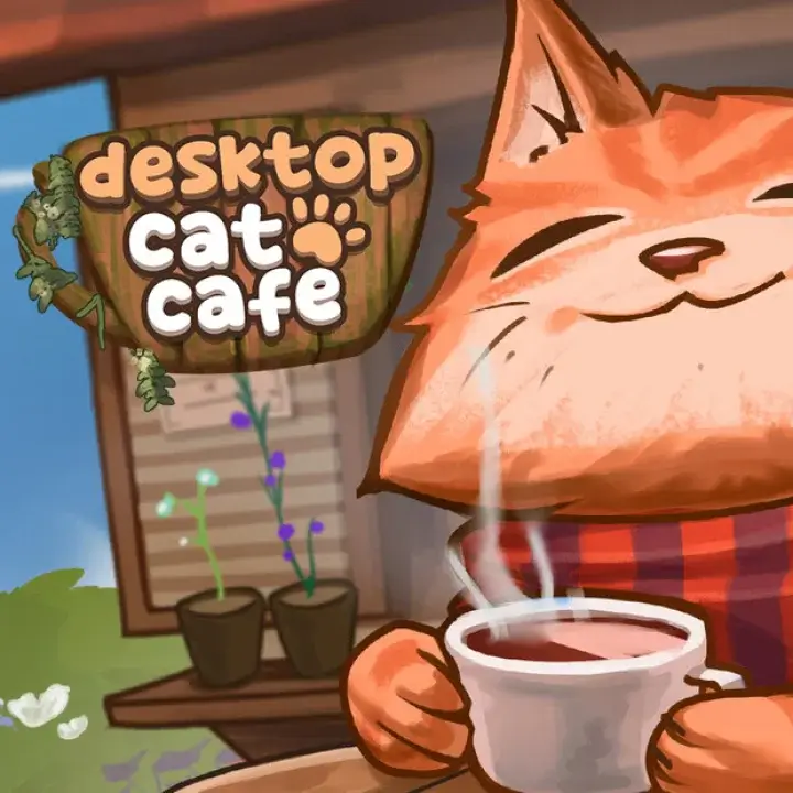 桌面猫咖啡厅