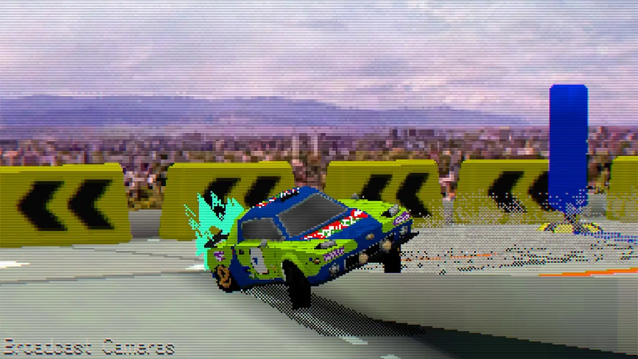 停车场复古街机拉力赛车-Parking Garage Rally Circuit-游戏截图-好玩游戏库