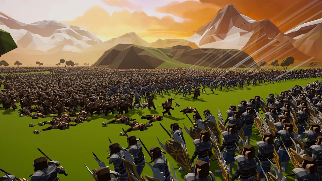 多边形奇幻战斗模拟器-Polygon Fantasy Battle Simulator-游戏截图-好玩游戏库