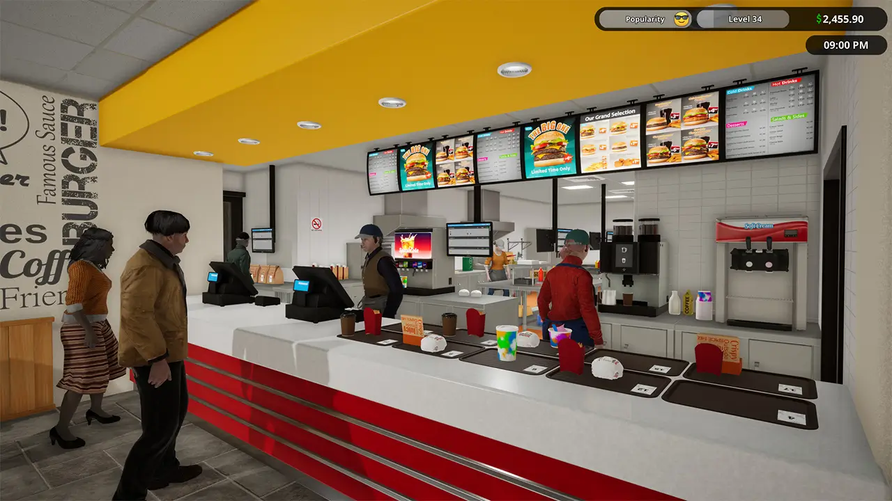 快餐店模拟器-Fast Food Simulator-游戏截图-好玩游戏库