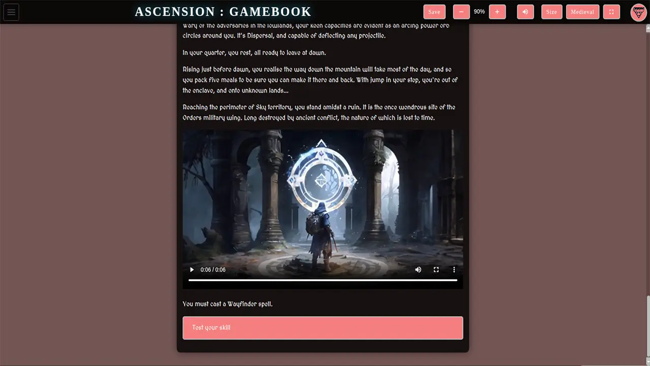 升华游戏书-Ascension Gamebook-游戏截图-好玩游戏库