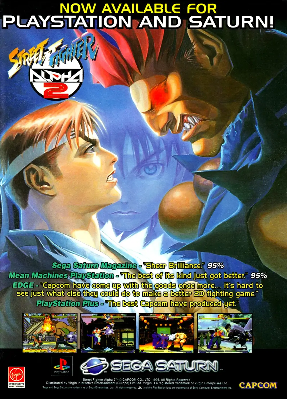 少年街霸 2-Street Fighter Zero 2-游戏截图-好玩游戏库