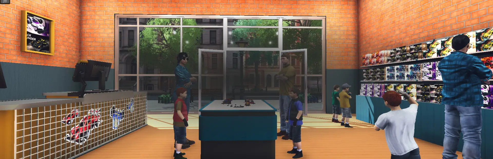 迷你赛车商店模拟器