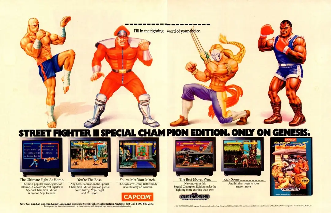 街头霸王 2 ：冠军版-Street Fighter II: Champion Edition-游戏截图-好玩游戏库