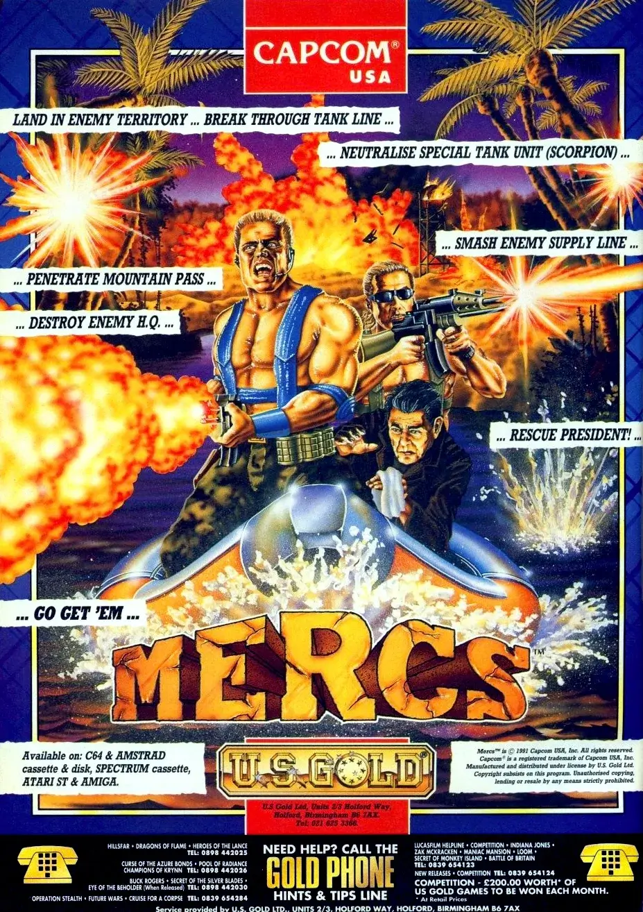 战场之狼 2-Mercs-游戏截图-好玩游戏库