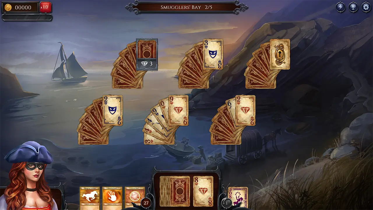 影手纸牌-Shadowhand Solitaire-游戏截图-好玩游戏库