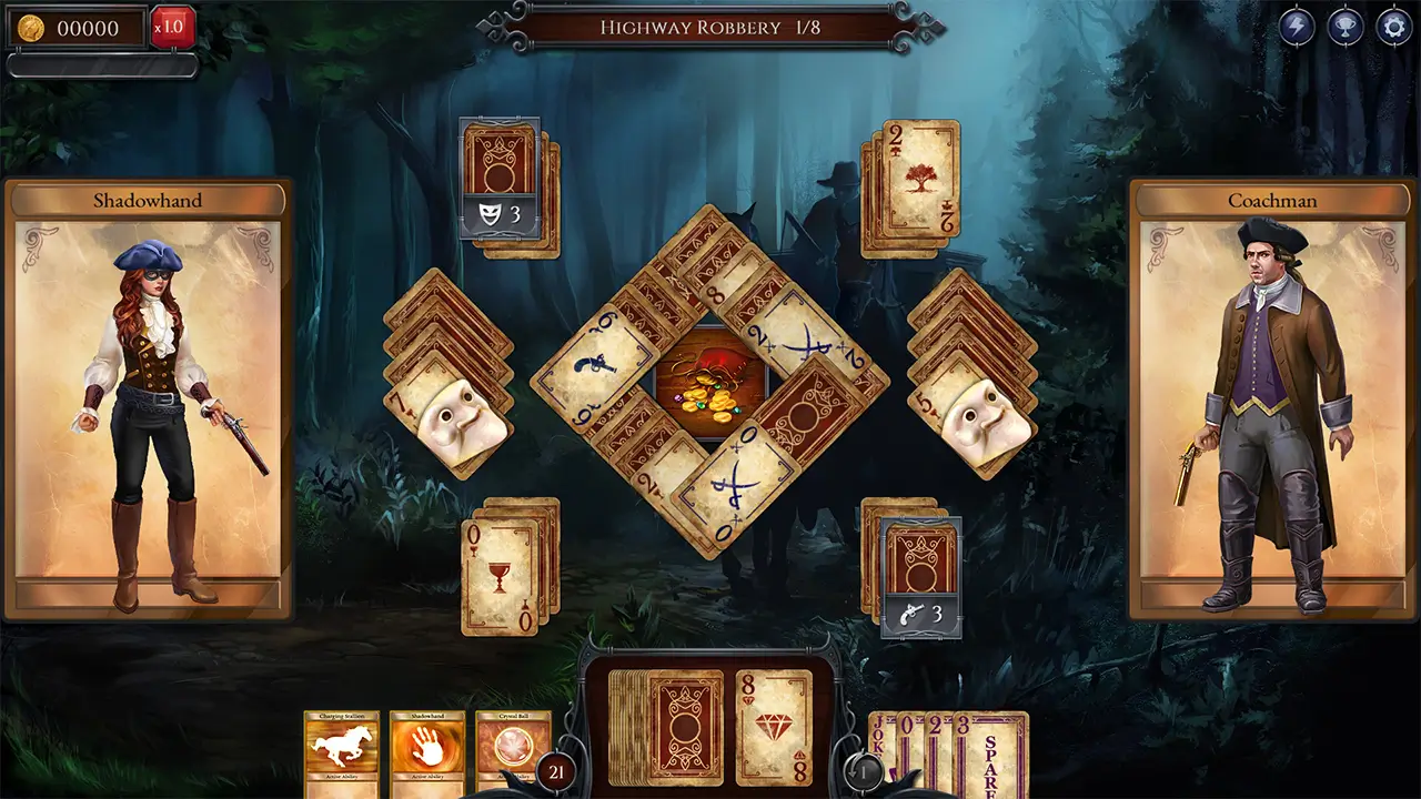 影手纸牌-Shadowhand Solitaire-游戏截图-好玩游戏库
