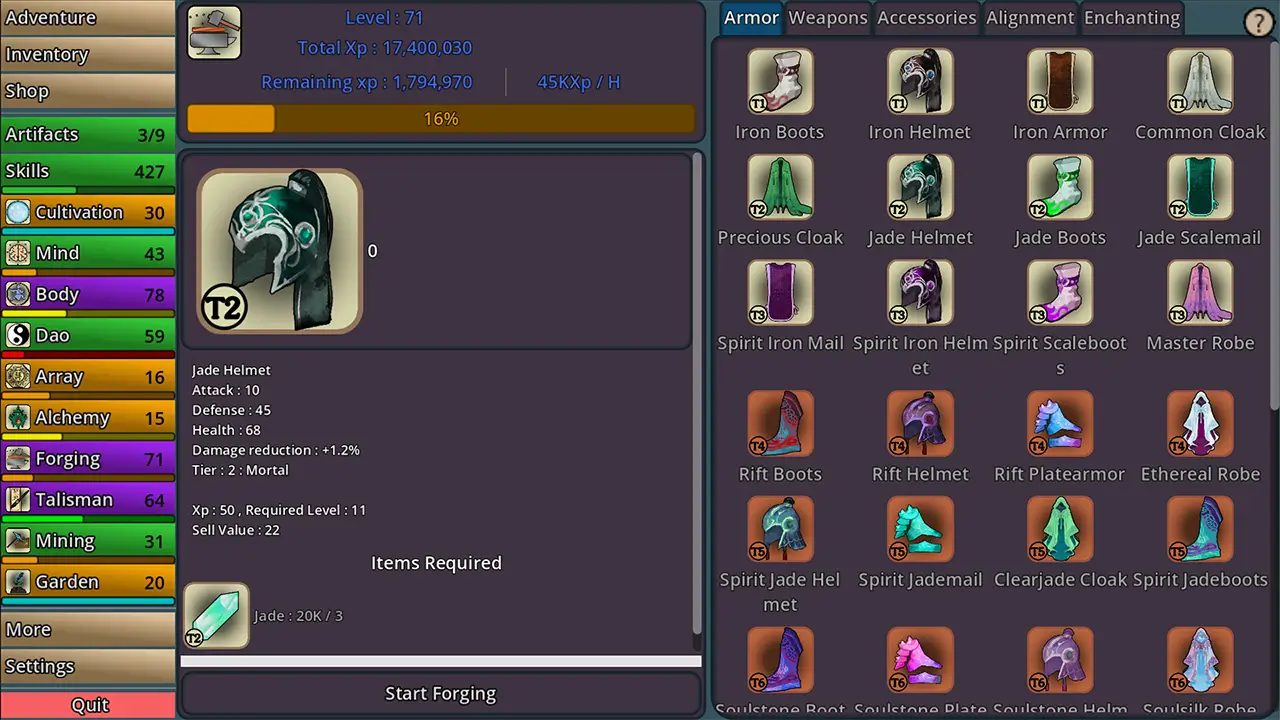 修仙放置传-Idle Cultivation-游戏截图-好玩游戏库