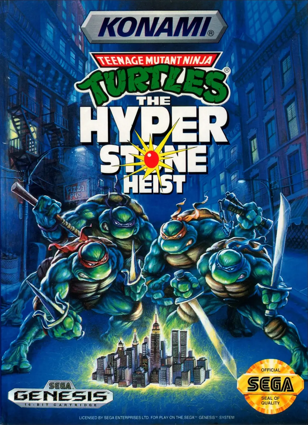 忍者神龟：夺取超能石-Teenage Mutant Ninja Turtles: The HyperStone Heist-游戏截图-好玩游戏库