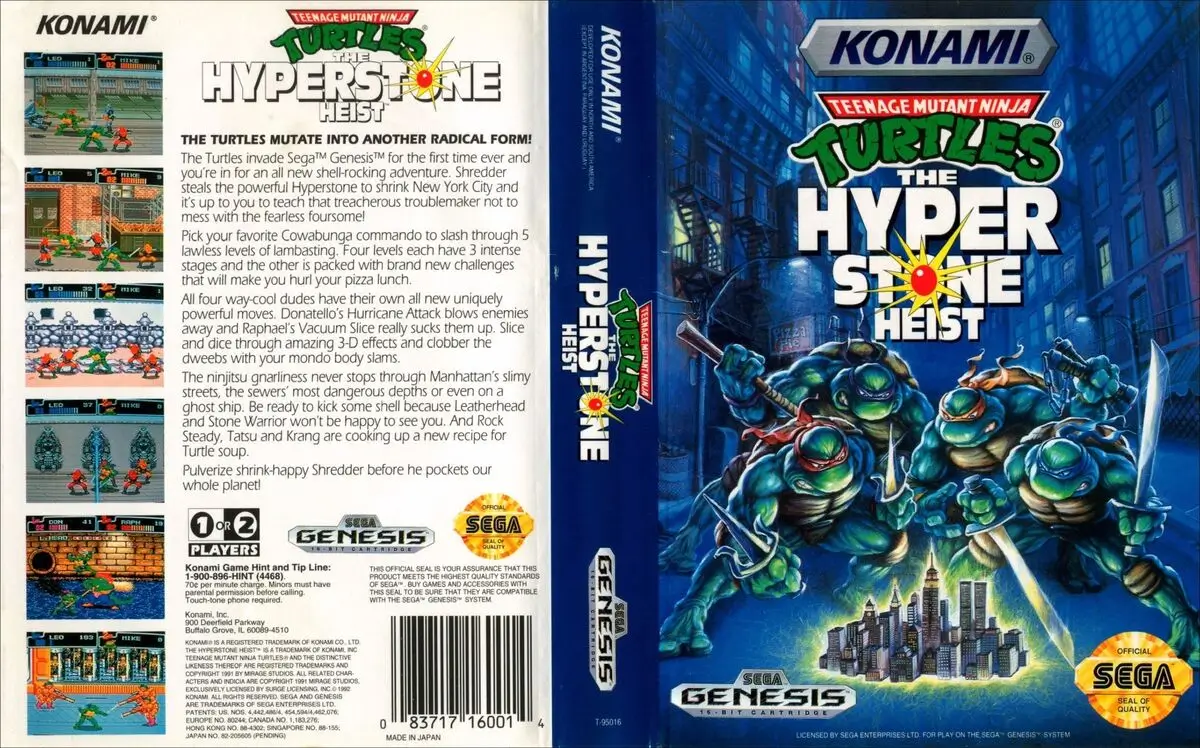 忍者神龟：夺取超能石-Teenage Mutant Ninja Turtles: The HyperStone Heist-游戏截图-好玩游戏库