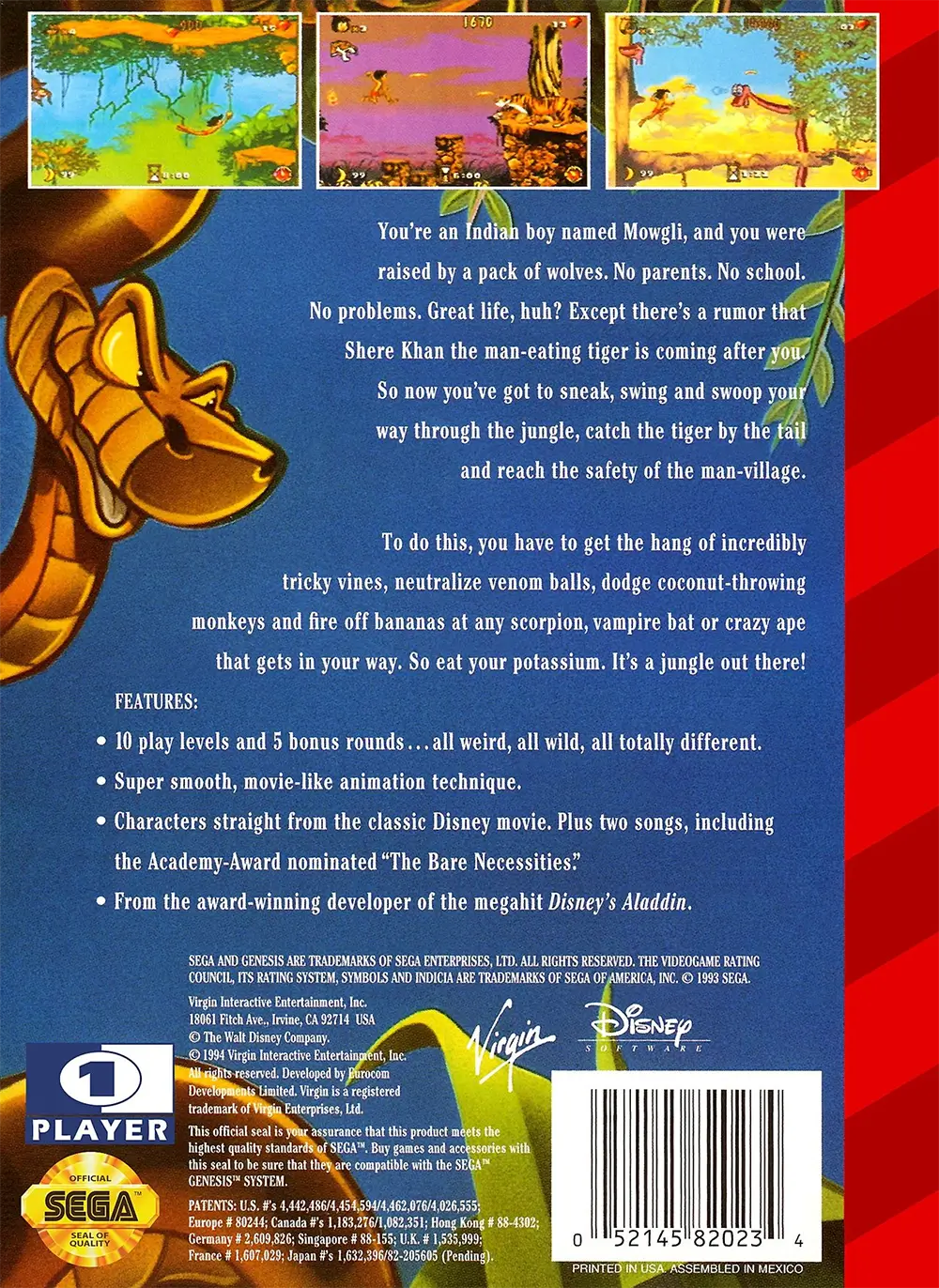 森林王子-Disney's The Jungle Book-游戏截图-好玩游戏库