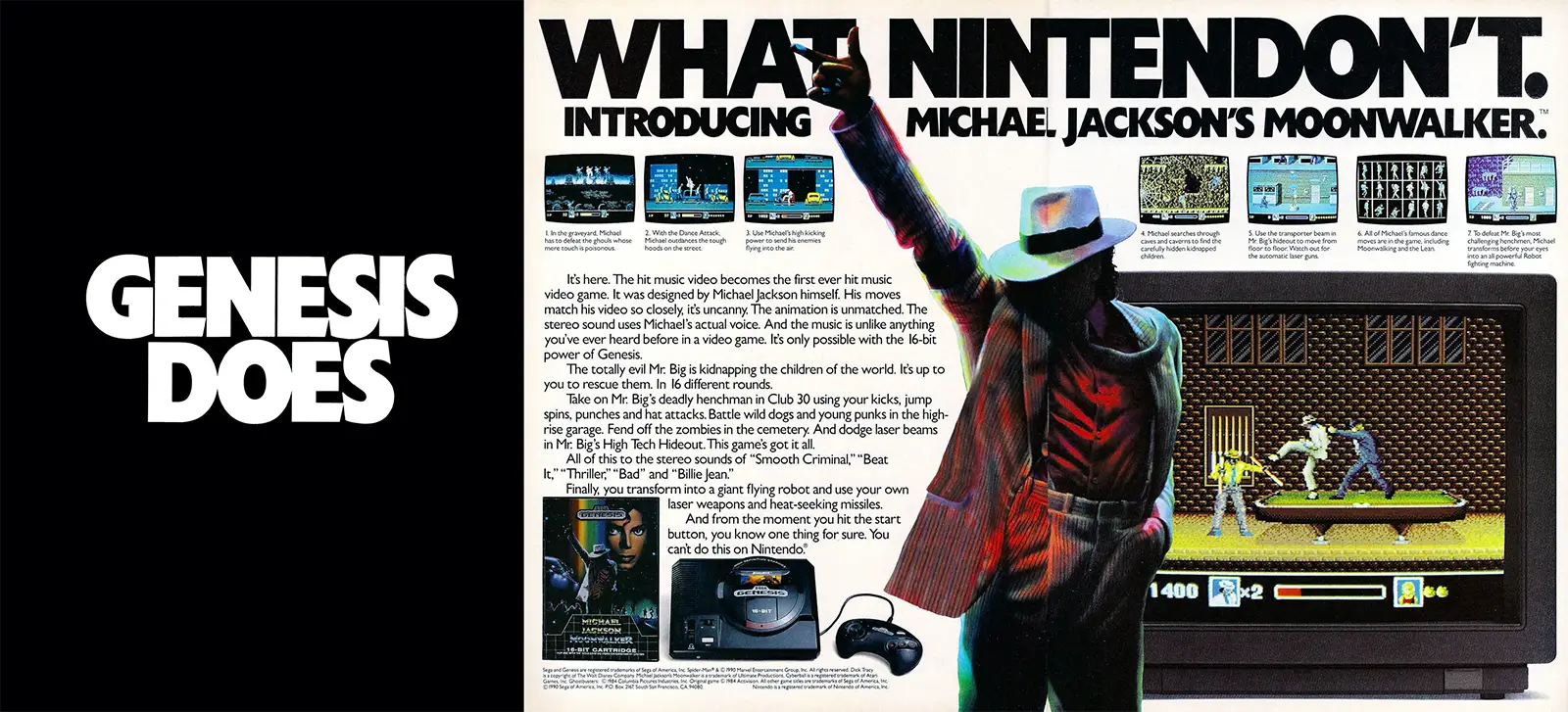 迈克尔·杰克逊月球漫步-Michael Jackson's Moonwalker-游戏截图-好玩游戏库