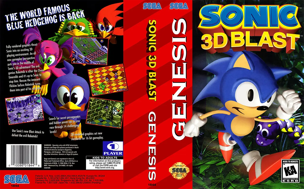 索尼克 3D 大爆炸™-Sonic 3D Blast-游戏截图-好玩游戏库