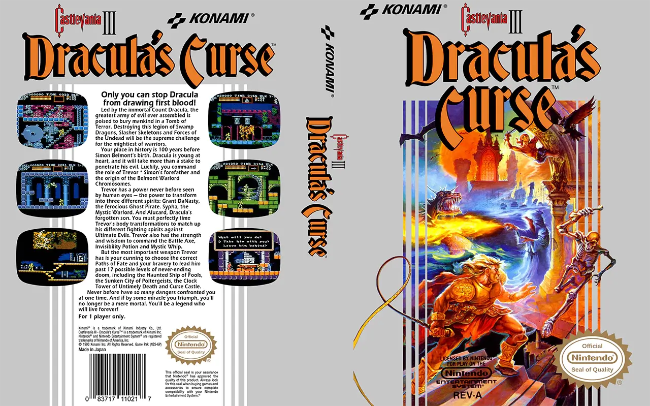 恶魔城传说-Castlevania III: Dracula's Curse-游戏截图-好玩游戏库