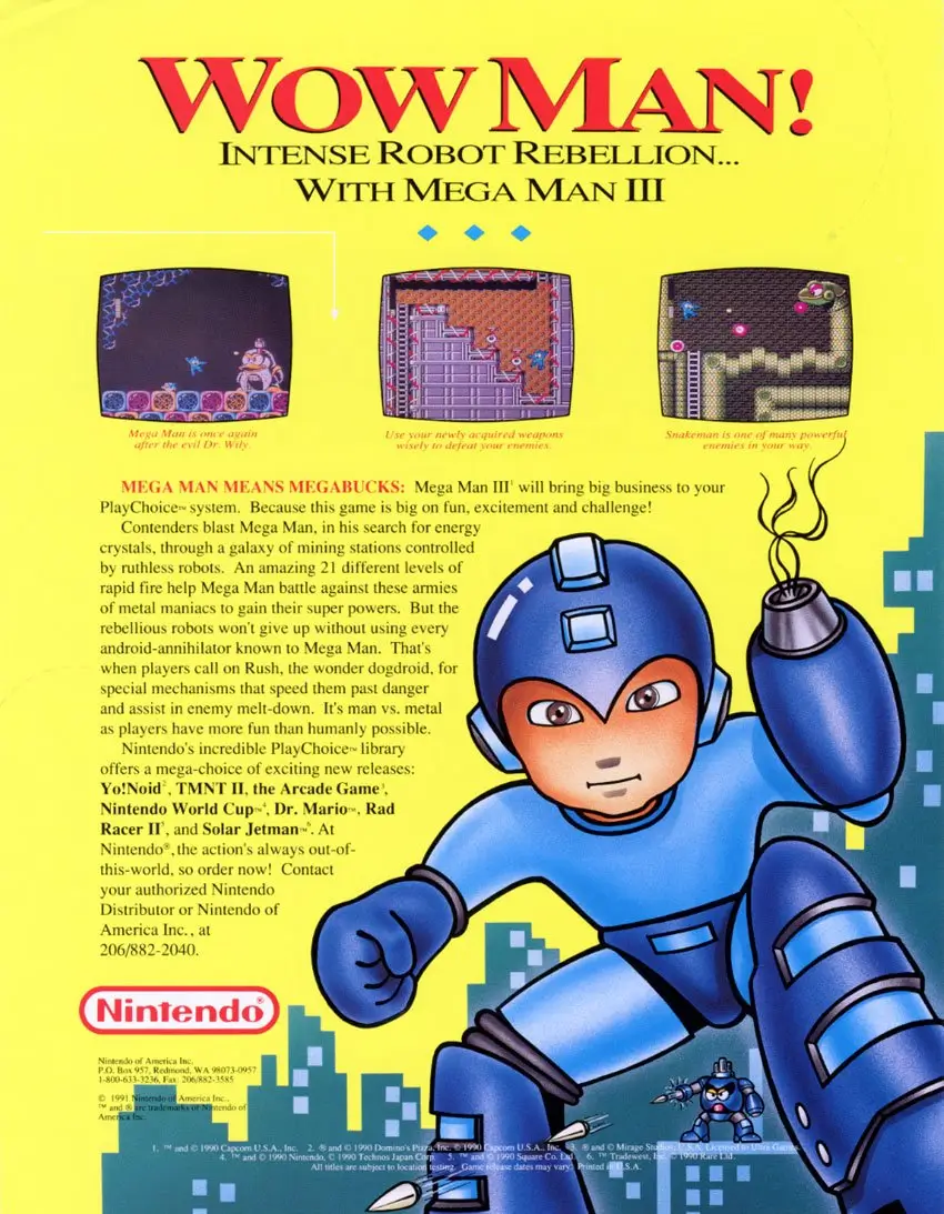 洛克人 3-Mega Man 3-游戏截图-好玩游戏库