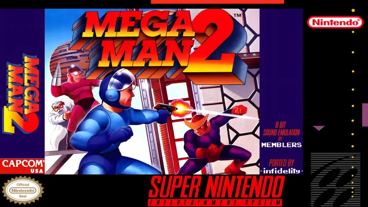 洛克人 2-Mega Man 2-游戏截图-好玩游戏库