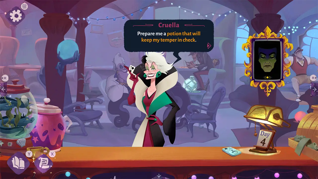 诅咒咖啡厅-Disney Villains Cursed Café-游戏截图-好玩游戏库