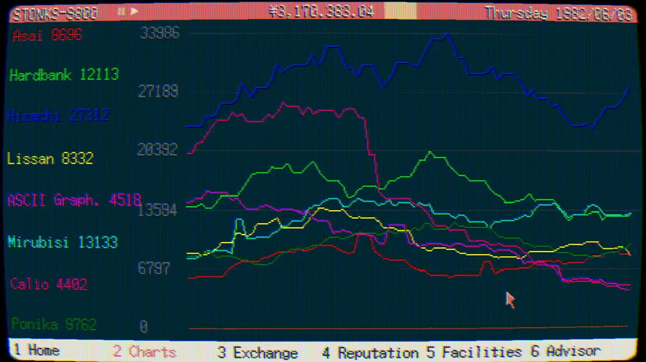 股票市场模拟器-STONKS-9800 Stock Market Simulator-游戏截图-好玩游戏库