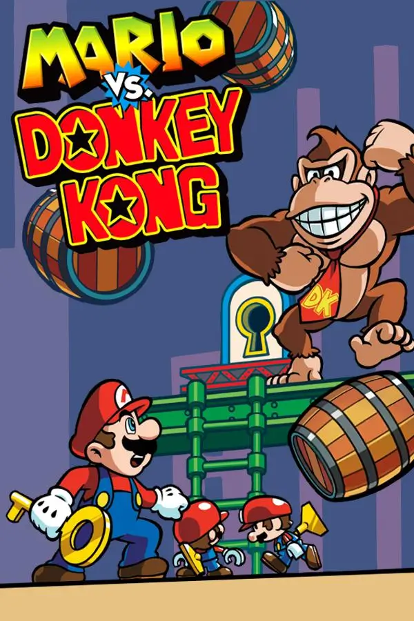 马力欧 vs 森喜刚-Mario vs. Donkey Kong-游戏截图-好玩游戏库
