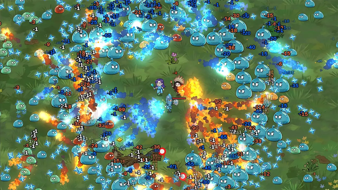 勇者串串烧：泡泡幸存者-Skewer of Heroes: Bubble Survivors-游戏截图-好玩游戏库