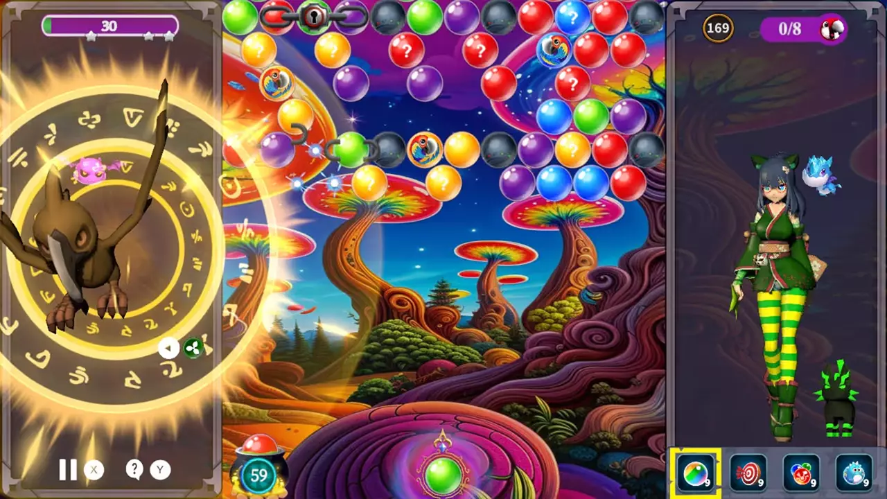 泡泡女巫 3 传奇-Bubble Wizard III Saga-游戏截图-好玩游戏库