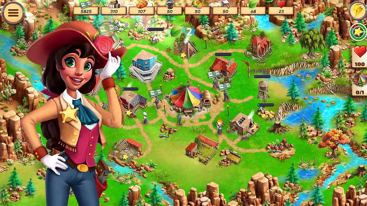 荒野小镇2：新边境-Country Tales 2: New Frontiers-游戏截图-好玩游戏库