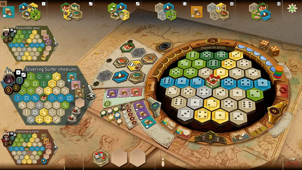 布尔根地城堡-The Castles of Burgundy-游戏截图-好玩游戏库