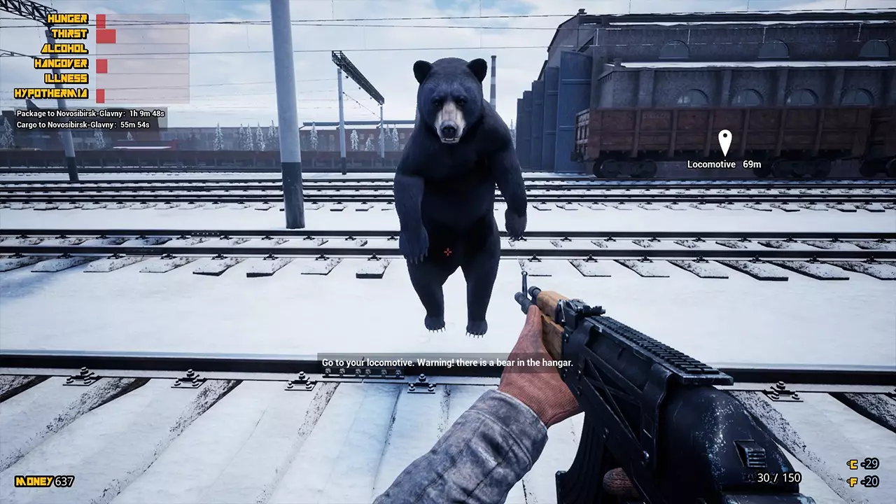 西伯利亚铁路干线模拟器-Trans-Siberian Railway Simulator-游戏截图-好玩游戏库