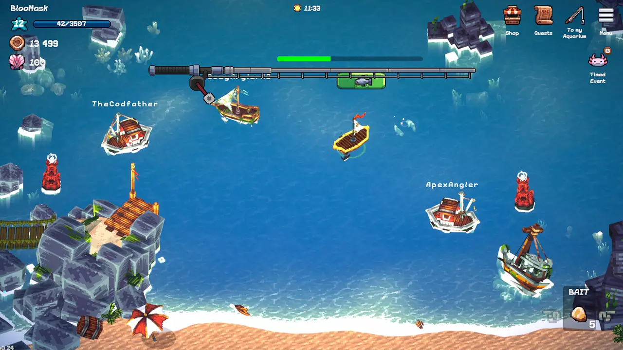 全球鱼友俱乐部：放置好时光-Tiny Aquarium: Social Fishkeeping-游戏截图-好玩游戏库