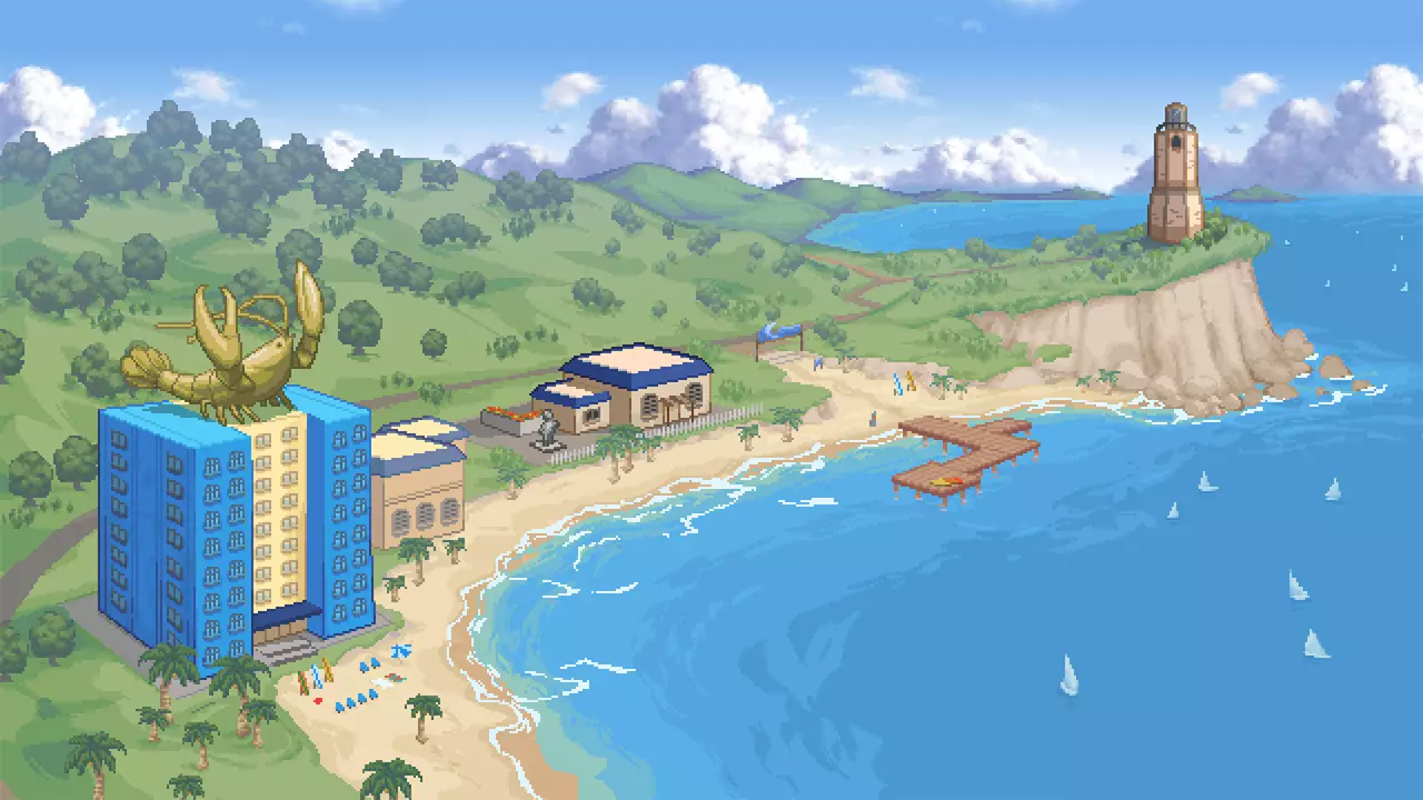 去月球系列：海滩特别篇-Just a To the Moon Series Beach Episode-游戏截图-好玩游戏库