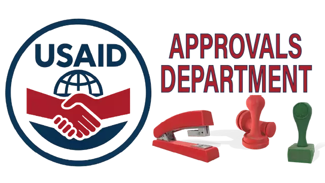 美国国际开发署审批部 | USAID Approvals Department LOGO
